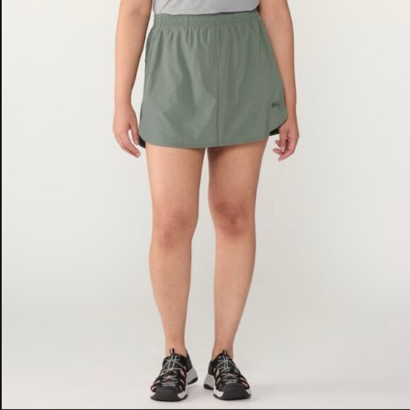 REI Co-Op Active Pursuits Skort Size Small Black Skirt Summer Outdoors Pockets - Picture 10 of 11
